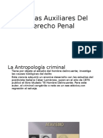 Ciencias Auxiliares Del Derecho Penal