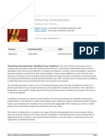 Sage Publications LTD - Theorizing Communication - 2016-09-13