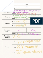 Permutations: Clue Words: Factorial