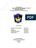 Laporan Akhir KKNP Fakultas Farmasi