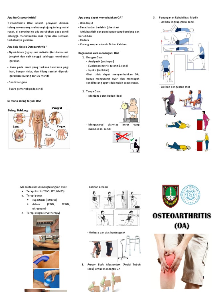 Leaflet Osteoarthritis