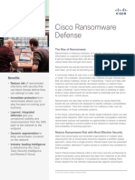 Cisco Ransomware Defense