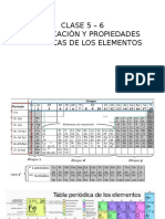 Clasificación y Propiedades Periódicas de LosElementos