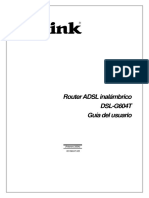 Router DSL-G604T Manual