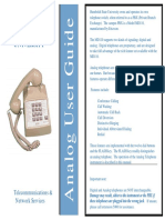 Analog User Guide PDF