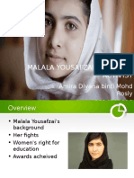 Malala Yousafzai: A Woman Activist: Amira Diyana Binti Mohd Rosly 2014221996