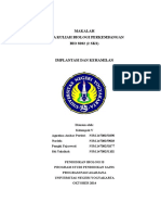 Makalah Implantasi Dan Kehamilan