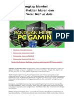 Panduan Lengkap Membeli PC Gaming Rakitan Murah Dan Berkualitas Versi Tech in Asia Indonesia