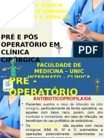 Seminário - Pré e Pós Operatório em Clínica Cirúrgica