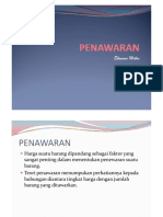 Teori Penawaran PDF