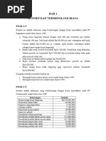 Download PRAKTIK AKUNTANSI MANAJEMEN SOAL DAN JAWABAN by Leni Rosiyani SN327672213 doc pdf