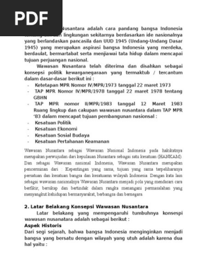 Wawasan Nusantara