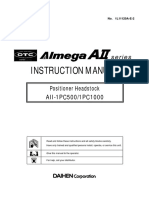 Instruction Manual: Positioner Headstock AII-1PC500/1PC1000