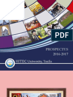 Prospectus 2016-17 HITEC University