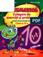 Culegere Matematica Arghirescu Clasa IV 2016139