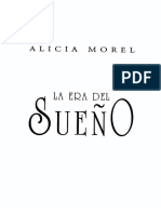 La Era Del Sueno. Alicia Morel