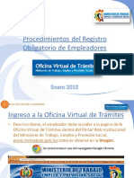 Guia de Usuario Del ROE Dentro de La OVT - Empleador PDF