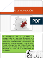 Tipos de Planeación