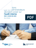 Questions Que Les Administrateurs Devraient Se Poser Sur L'audit Interne 