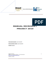Manual Project Professional 2010 Universidades