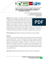 Avaliacao de Impacto Do Bolsa Familia Sobre o Mercado de Trabalho Uma Estimacao Do Efeito Medio Utilizando o Algoritmo de Kernel