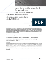 Dialnet LosMomentosDeLaSesionATravesDeLasRutasDeAprendizaj 5420542 PDF