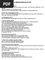 A Importância Da Fé