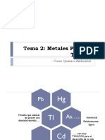 Tema 2 Metales Pesados