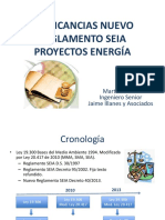 Presentacion Implicancias Nuevo Reglamento SEIA PDF