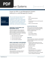 Set Up A Load Management System