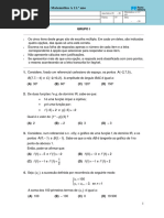 Prova2 Teste 11.º Ano Julho