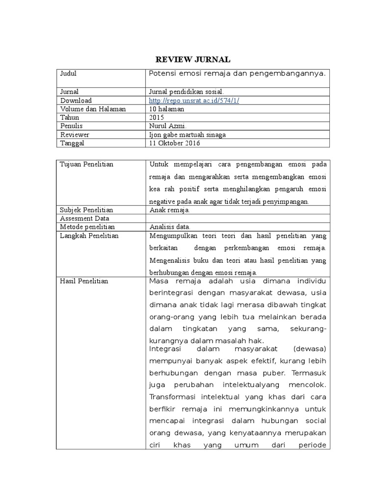 Review Jurnal Pdf