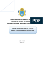 Informe de Auditoria