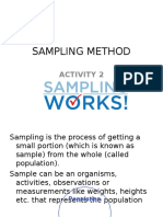 Sampling Method