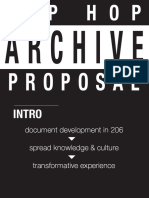 Hip Hop Archive Proposal