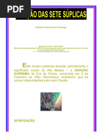 Oração Das Sete Súplicas