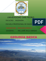 Diapositivas Introduccion a La Geologia