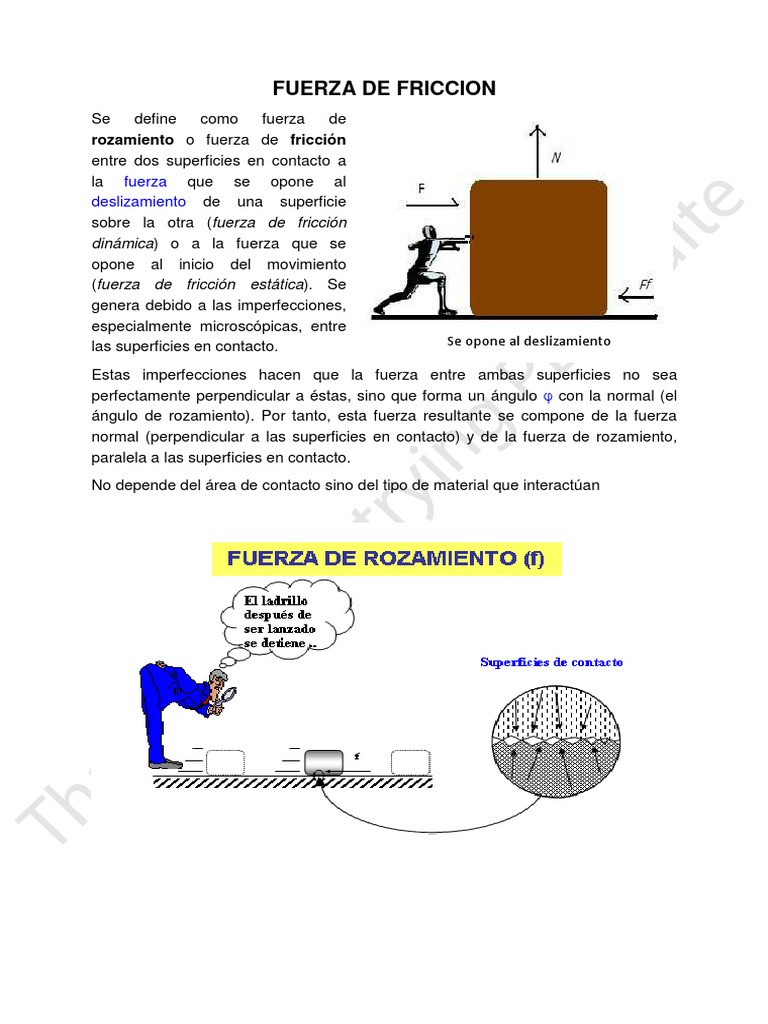 20fuerzasdefriccion.pdf Fricción Fuerza