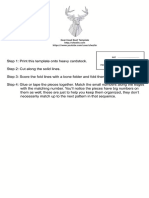 Venado Basico Papercraf PDF