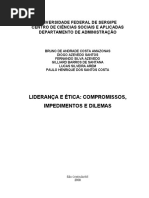 Lideranca e Etica Compromissos Impedimentos e Dilemas