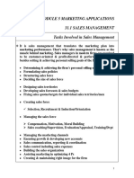 31 Chap - Module 5 - Sales Force & MIS