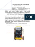 PRACTICA No 1 Fisica Electronica