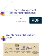 Inventory Management (Ind. Demand)