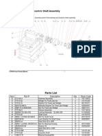 Bearing and Eccentric Shaft Parts