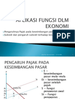 Matematika Ekonomi 5 Pajak Dan Subsidi PDF