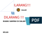 Dilarang Sampah Iqbal