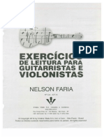 Exercicios de Leitura Para Guitarra e Violão-Nelson Faria