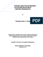 Bio-impedance Analysis Experiment Full Txt