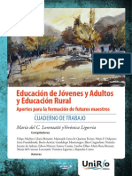 Educación de Jóvenes y Adultos y Educación Rural