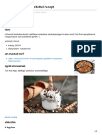 Tejfölfagyi Kétféle Feltéttel Recept PDF